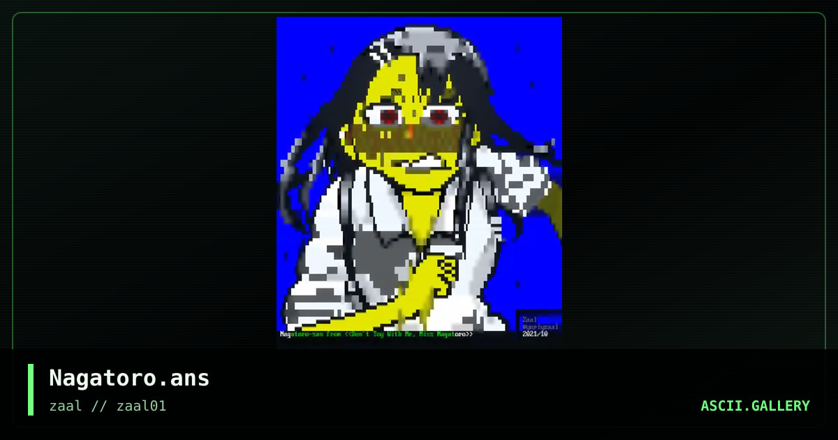 Nagatoro.ans, by zaal, 2021
