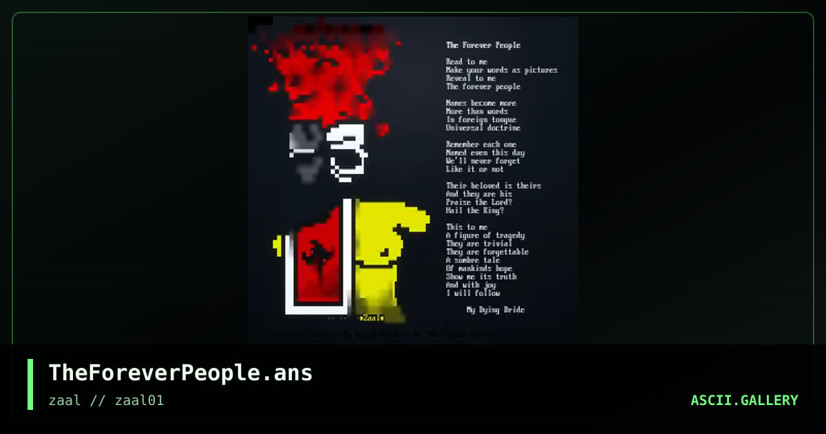 TheForeverPeople.ans, by zaal, 2021