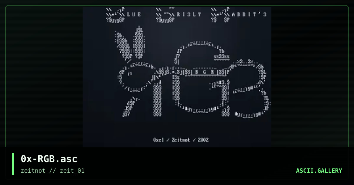 0x-RGB.asc, by 0xel, 2002