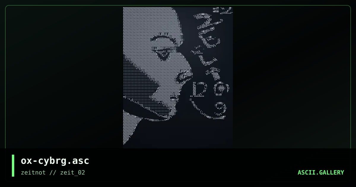 ox-cybrg.asc, by 0xel, 2002