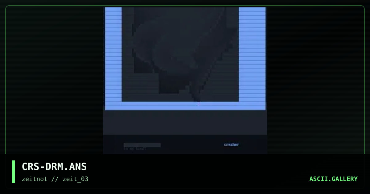 dream remix, by crasher, 2003