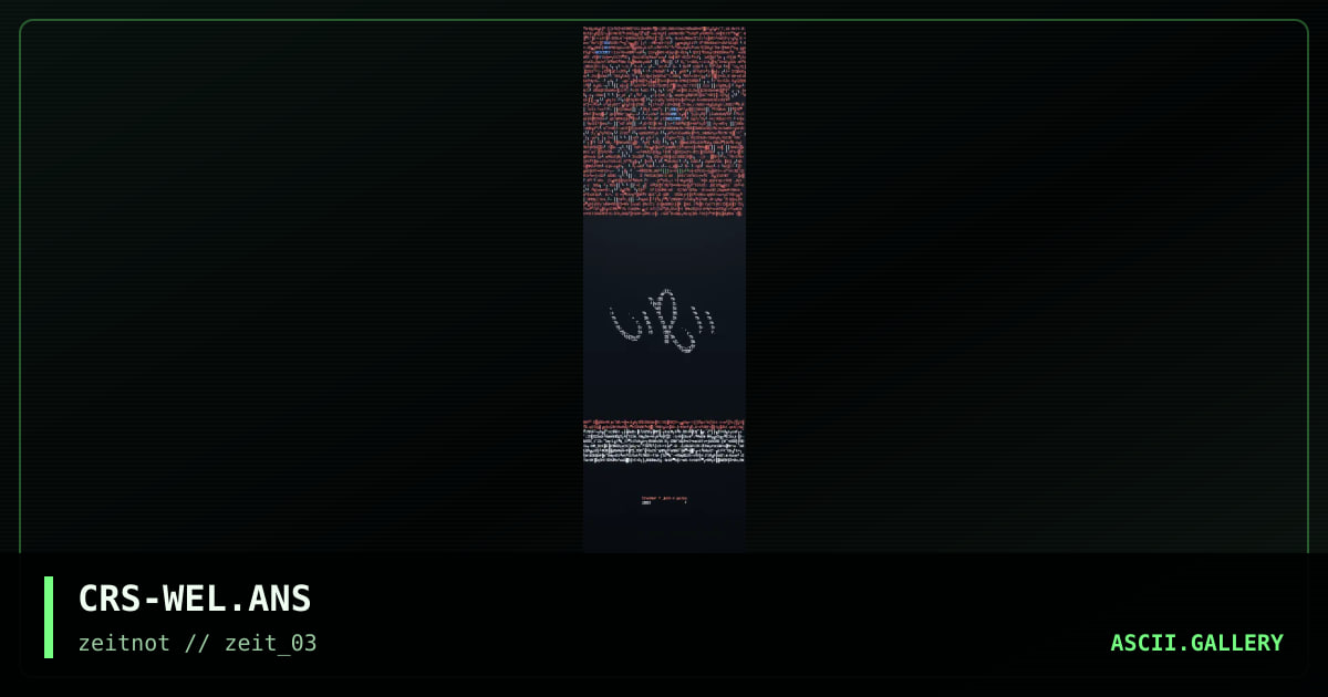 virii / u r welcome, by crasher, 2003