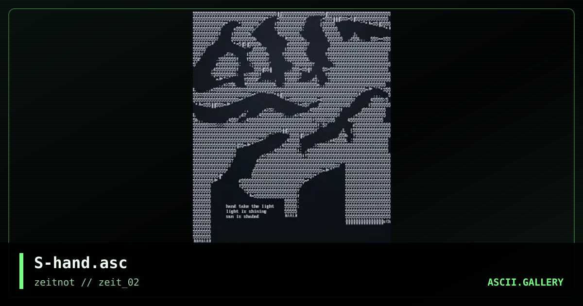 S-hand.asc, by schafft, 2002