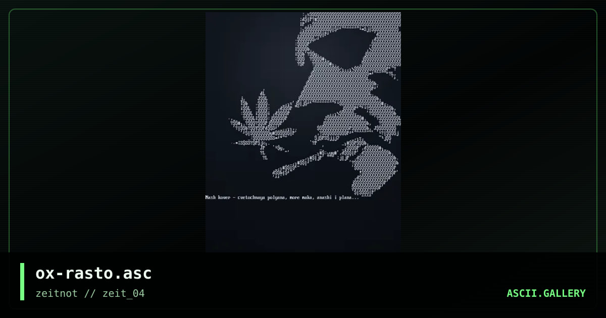 ox-rasto.asc, by 0xel, 2003