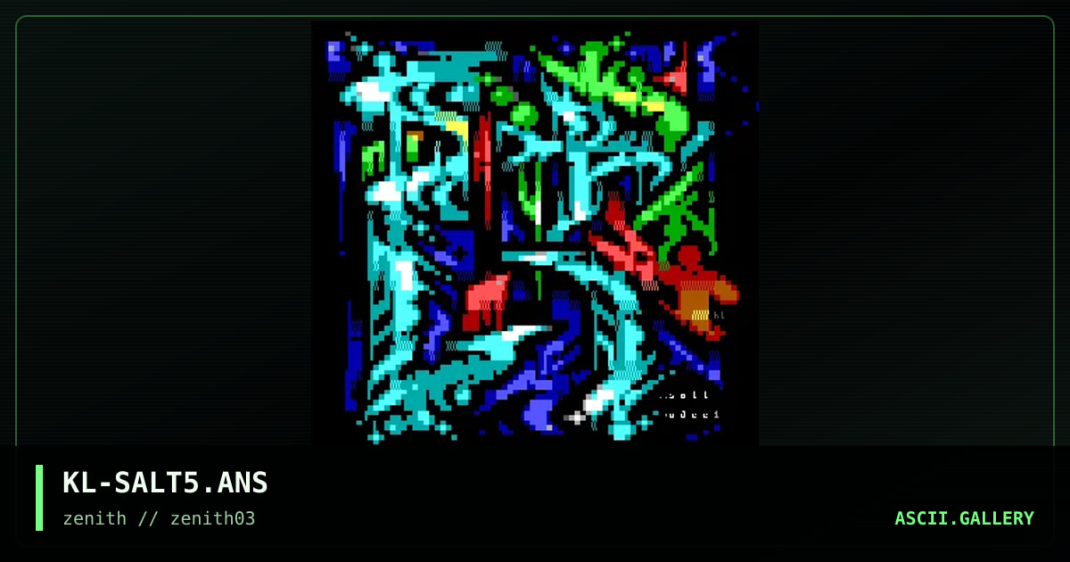 Salt, by knocturnal, 1998