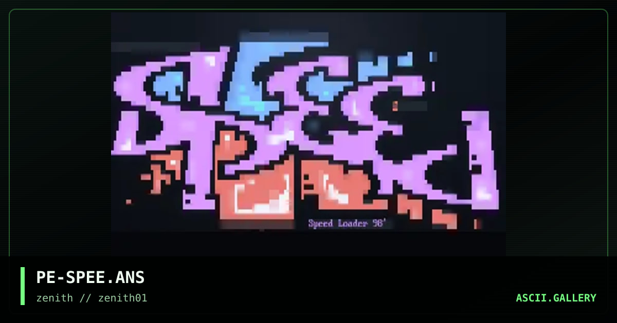 Speed Loader, by phonyeye, 1998
