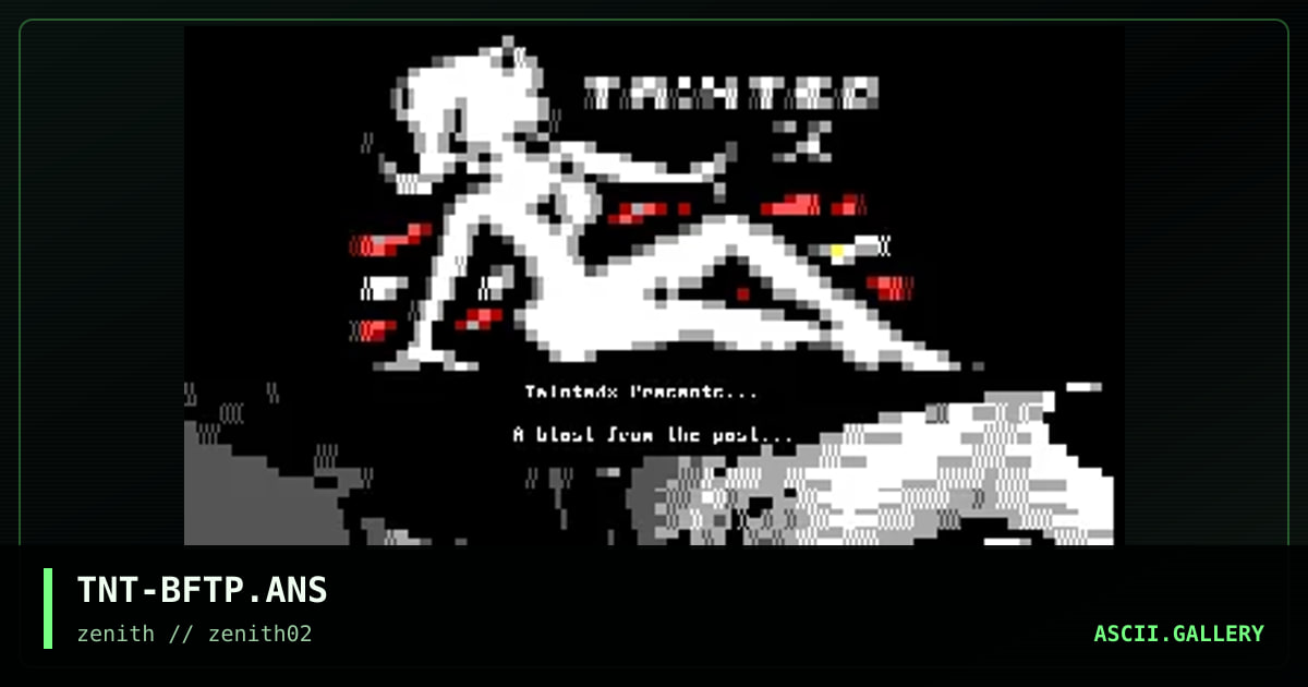 Blast From the Past, by taintedx, 1998