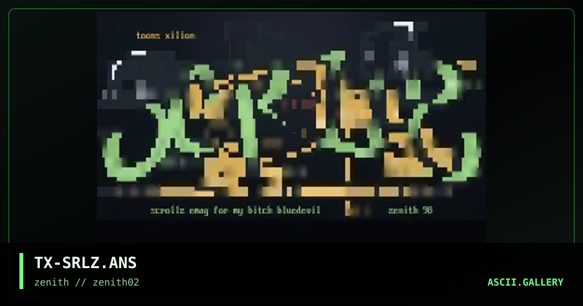 scrollz emag, by toons xilion, 1998