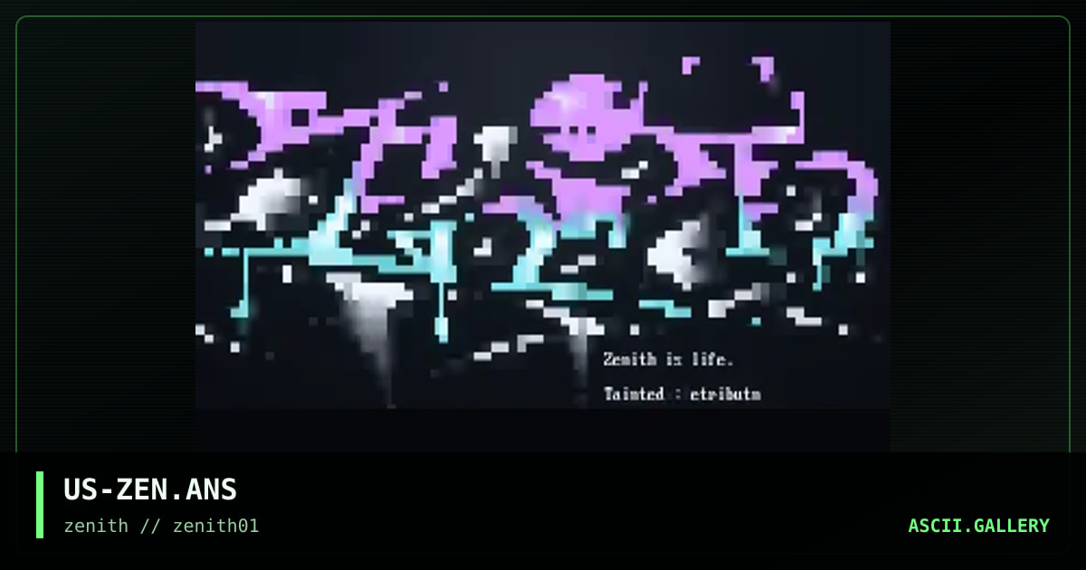 Zenith, by taintedx, retribution, 1998