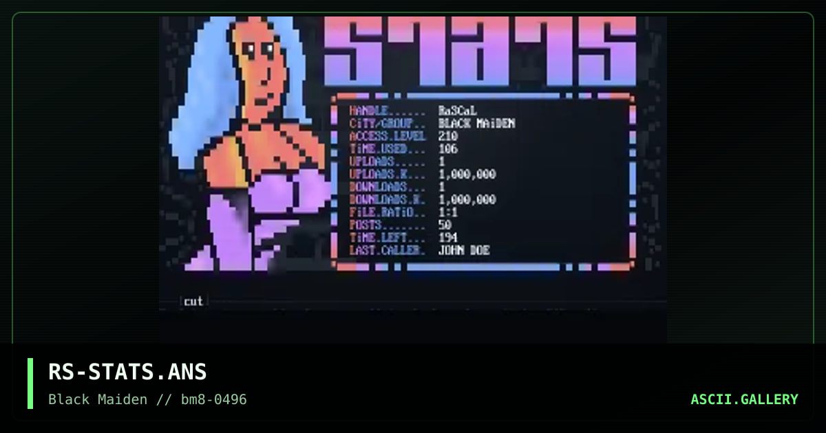 Free User-Stats!, by rascal, 1996