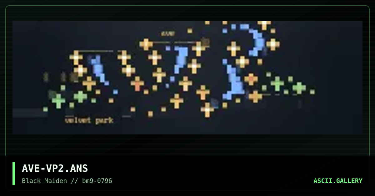 Velvet Park, by avenger, 1996