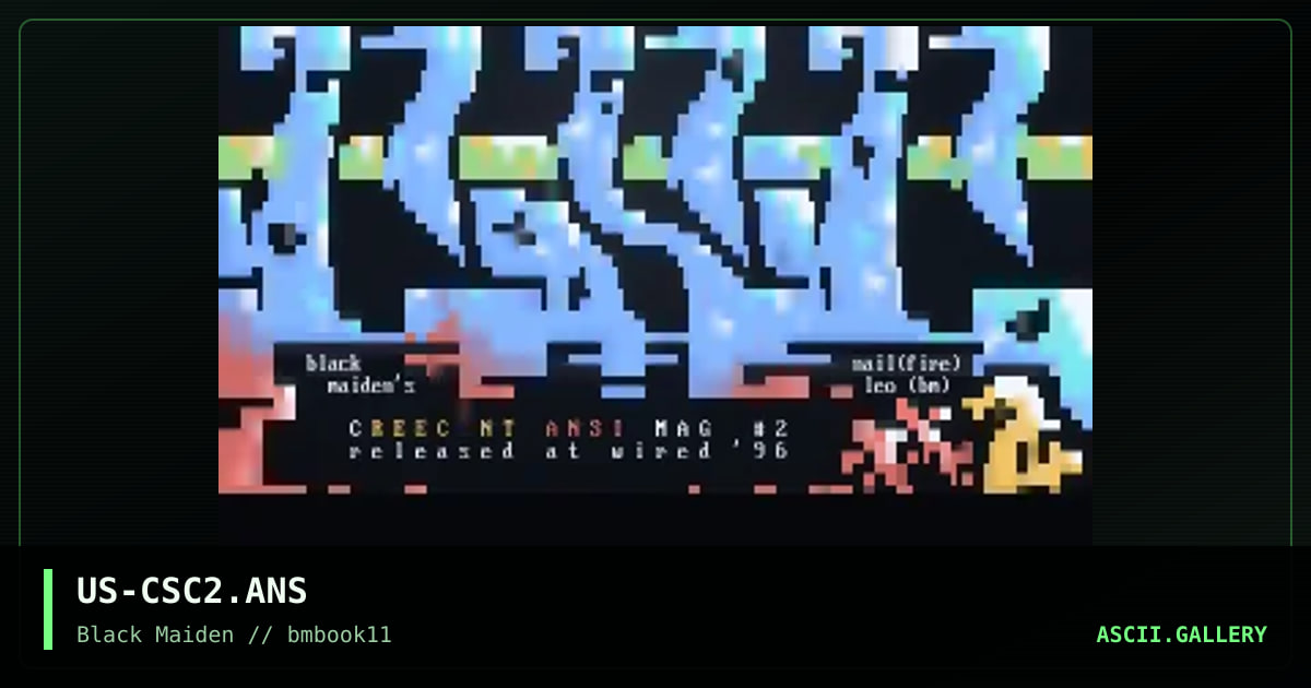 Crescent jointlogo, by nail, leonardo, 1996