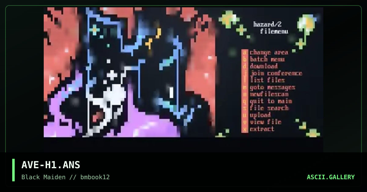 hazard/2 files, by avenger, 1997