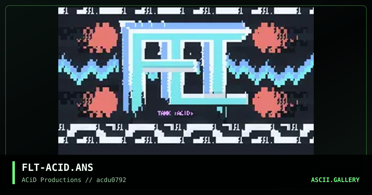FLT-ACID.ANS, by tank, 1992