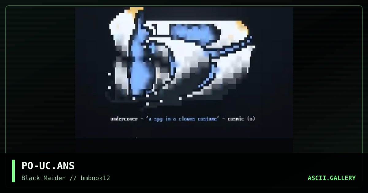 undercover, by poti, 1997