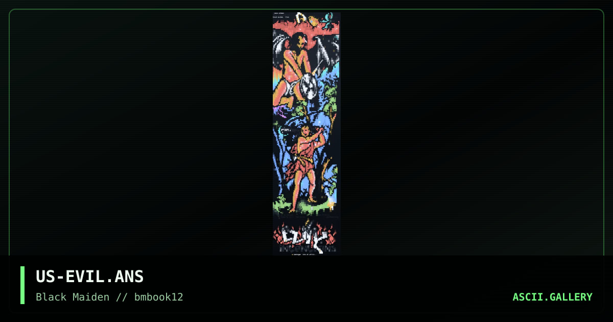 evil intentions, by nail, leonardo, avenger, 1997