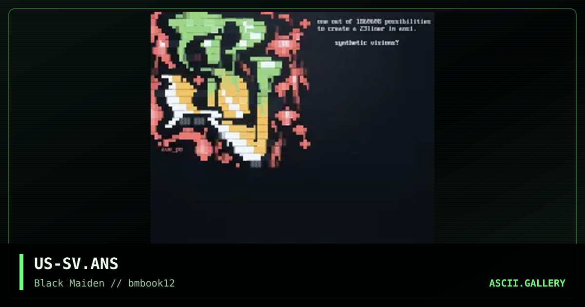synthetic visions, by avenger, poti, 1997