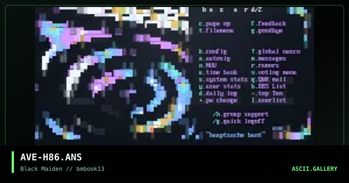 hazard/2 main, by avenger, 1997