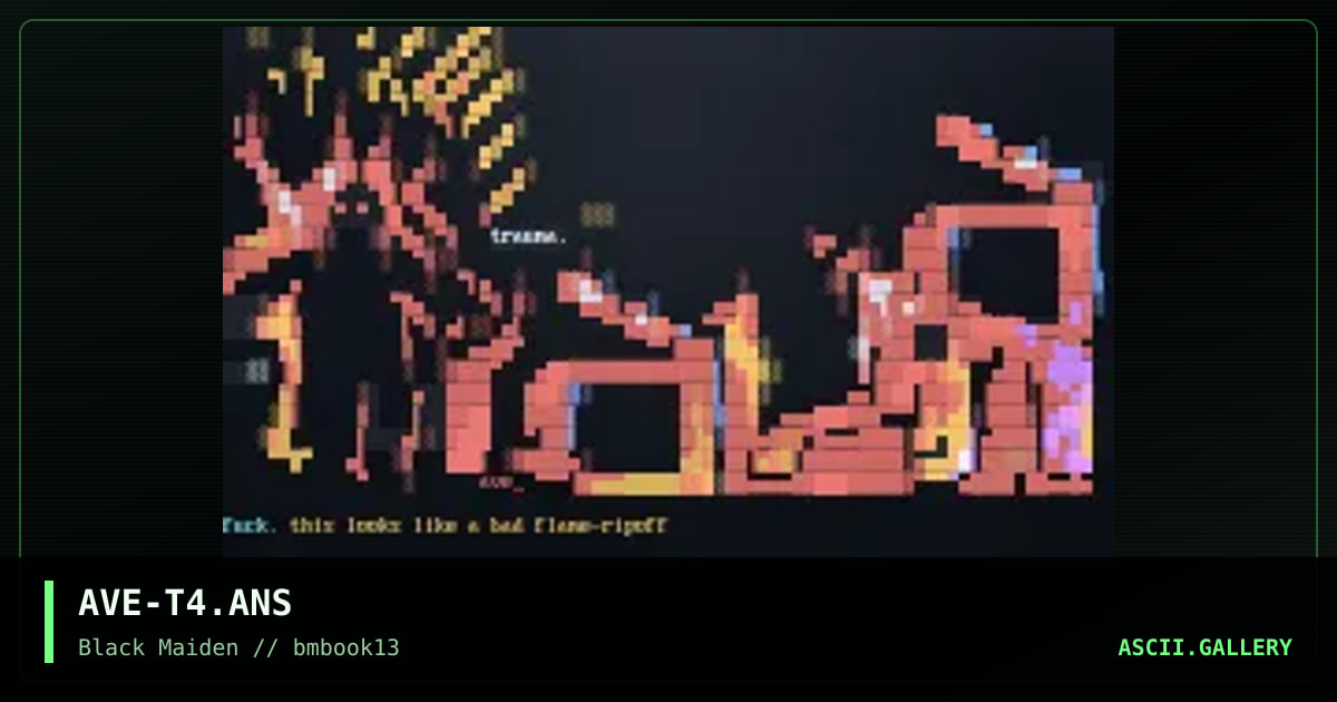 trauma, by avenger, 1997