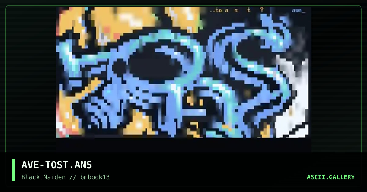 tOast, by avenger, 1997