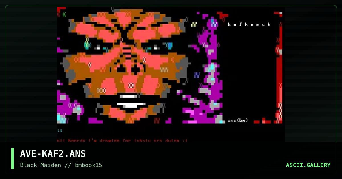 kafkaesk, by avenger, 1997
