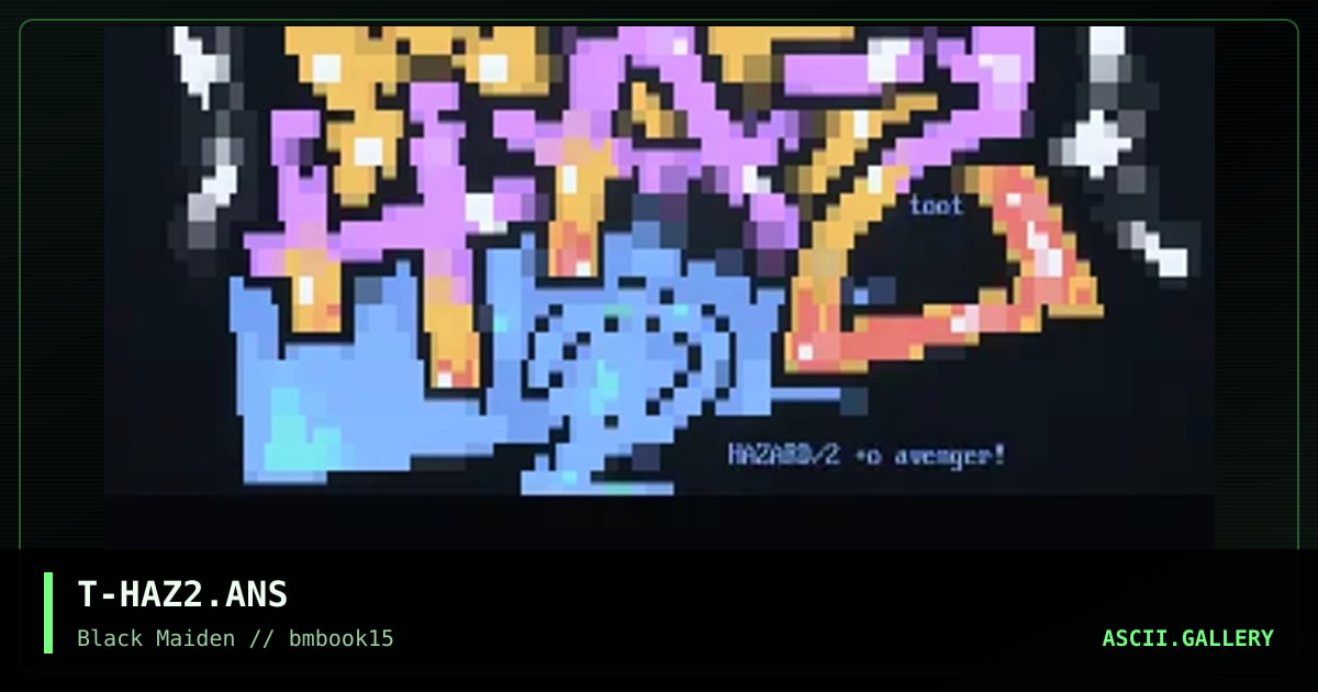 hazard 2, by toot, 1997
