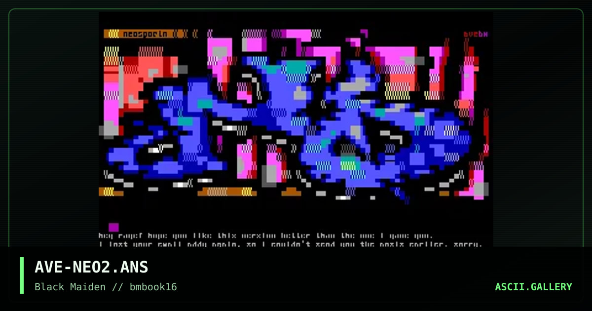 neospor1n, by avenger, 1998