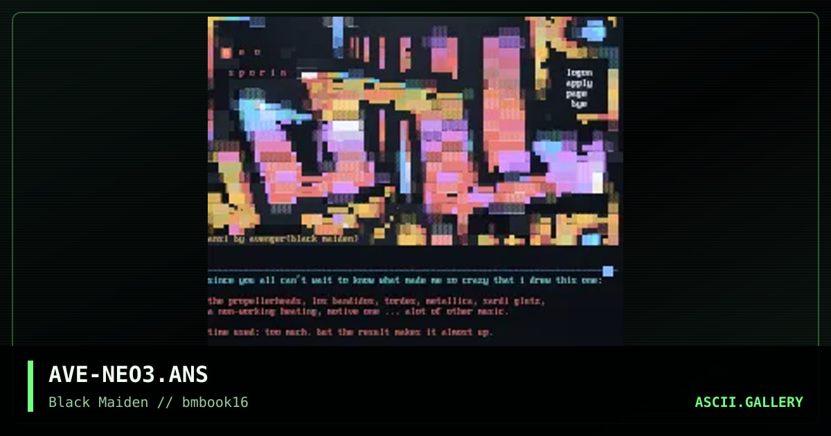 neospor1n, by avenger, 1998