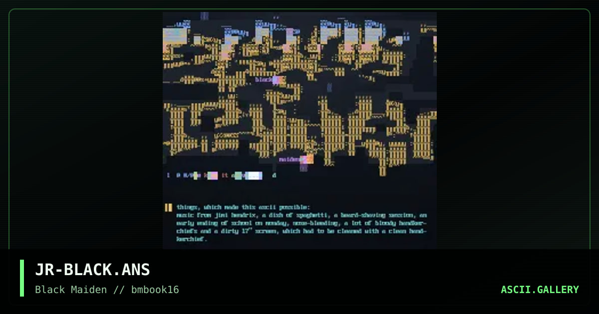 crosstown traffic, by jerusalem, 1998