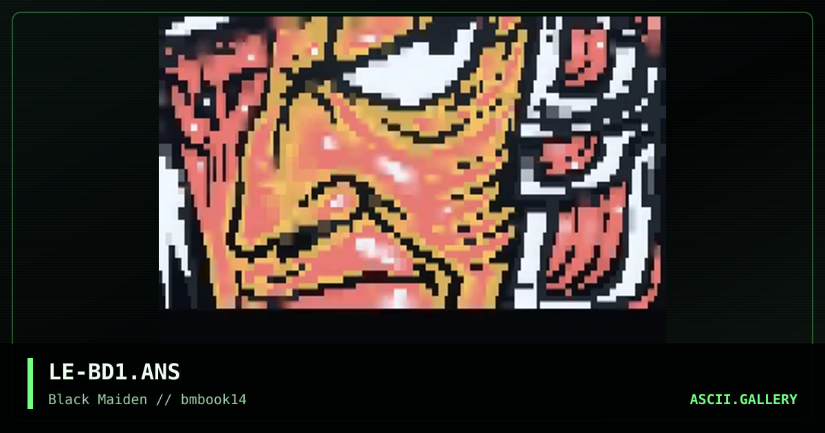 brain damage - go#6, by leonardo, 1997