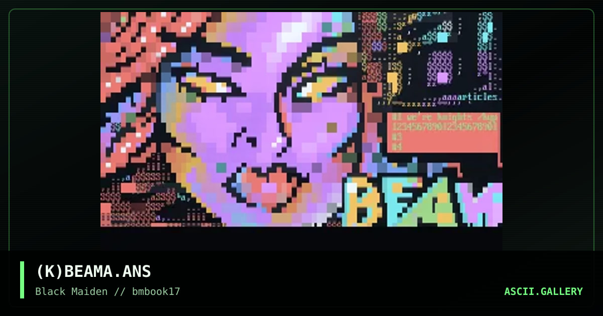 beam article screen, by kyp, 1998