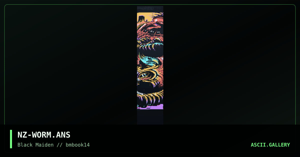 "worms on dune", by noize, 1997