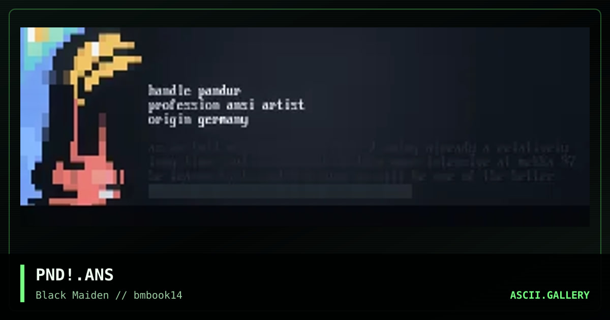 pandur, by pandur, 1997