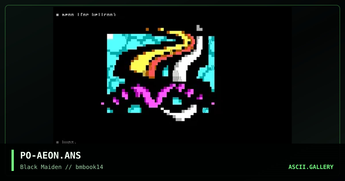 aeon, by poti, 1997