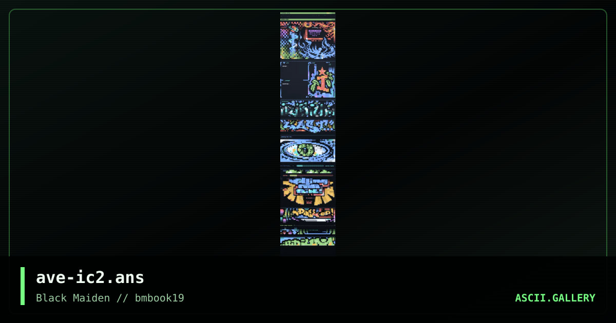 iridium cluster 2, by avenger, 1999