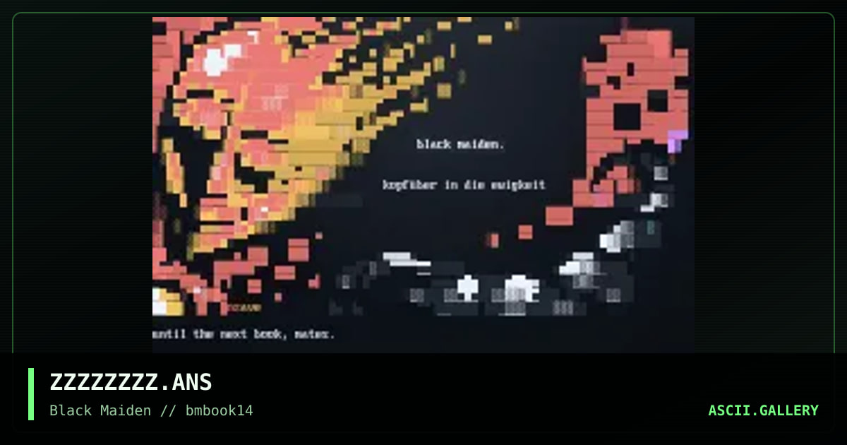 goodbye, by noize, avenger, 1997