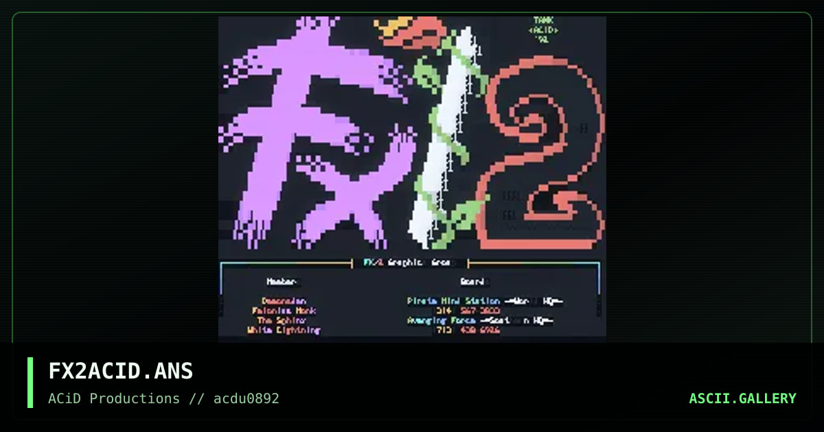 FX2ACID.ANS, by tank, 1992