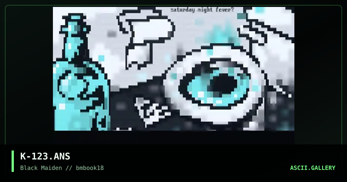 where you get ideas from, by kyp, 1998