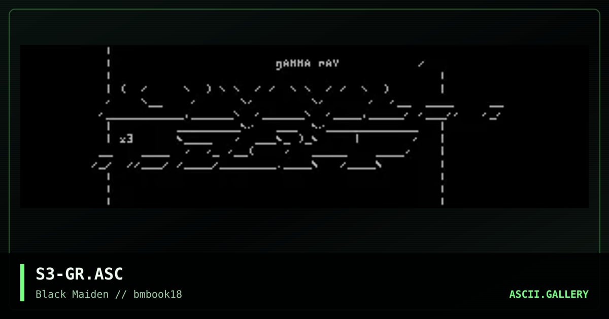 gamma ray, by seltorn, 1998
