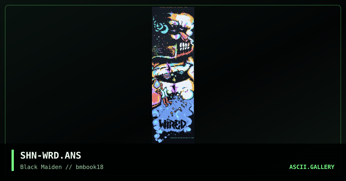 weirdo '98 - wired '98 entry, by shine, 1998