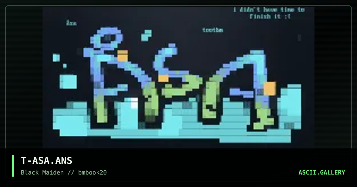 a(with a halo)sa, by toot, 1999
