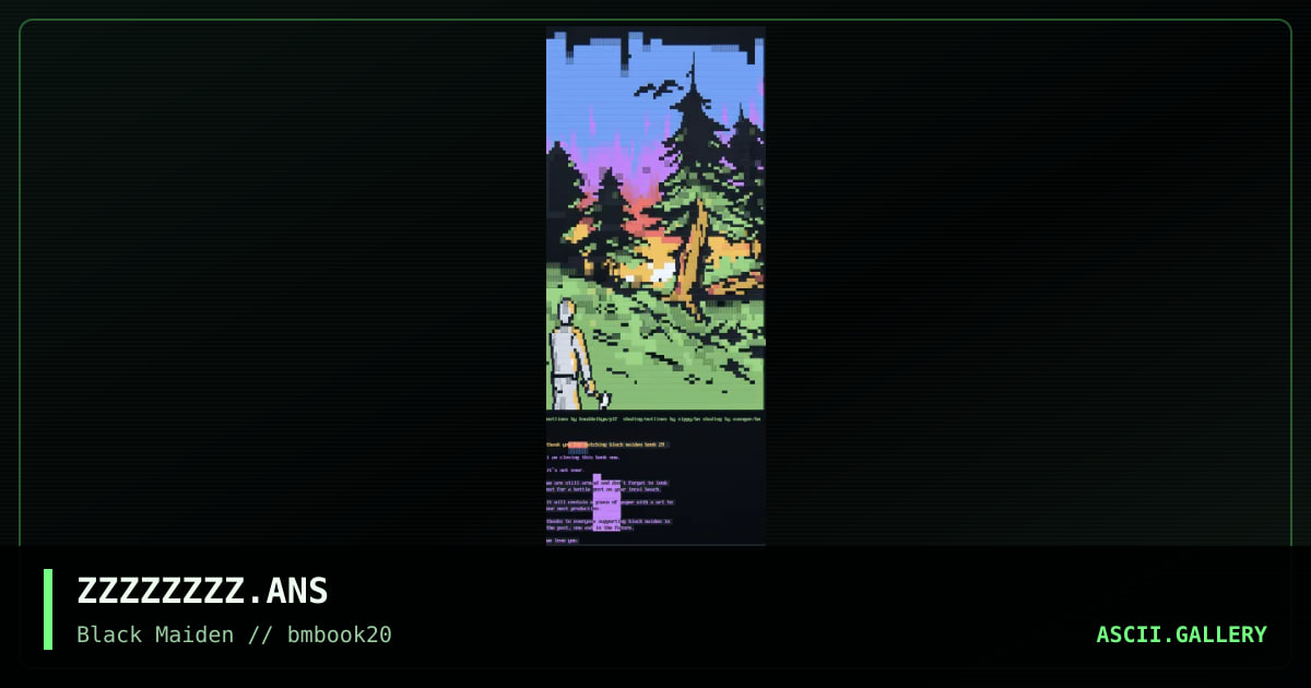 this is the end, my friend, by avenger, bym, zippy, 1999