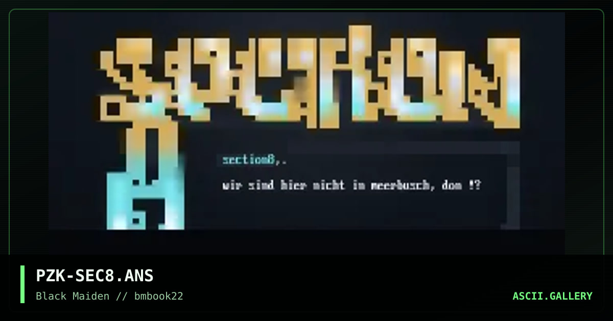 section8, by potzkoten, 2001