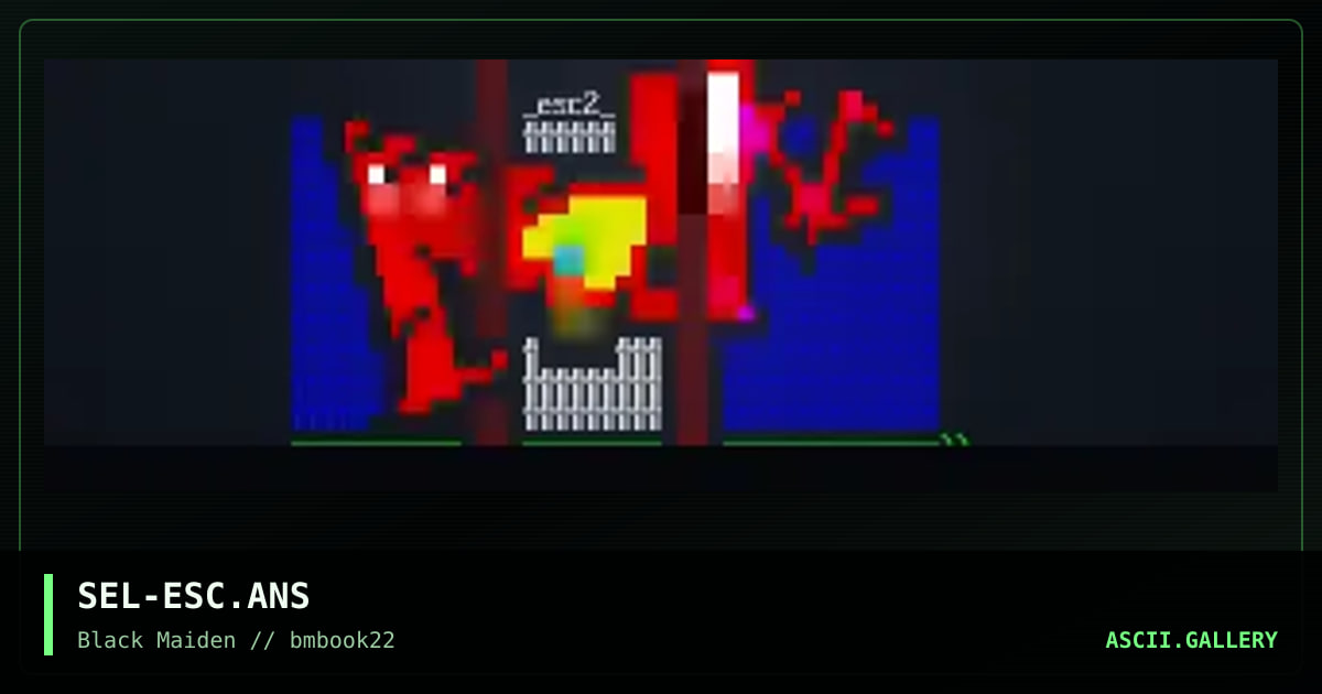 esc, by seltorn, 2001