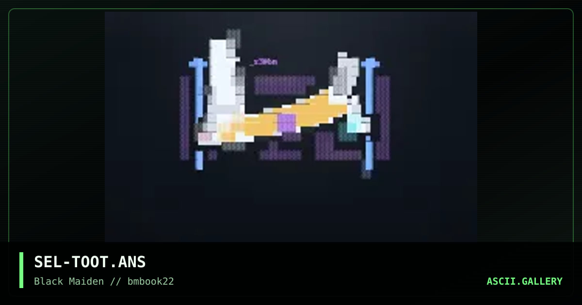 "toot", by seltorn, 2001
