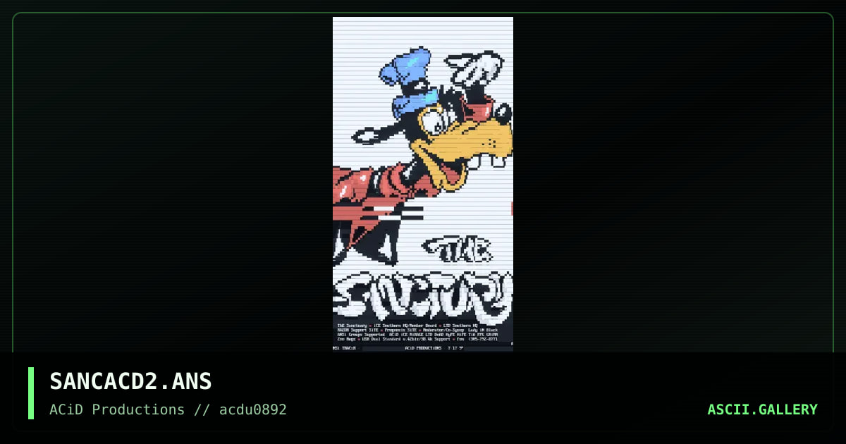 SANCACD2.ANS, by tracer, 1992