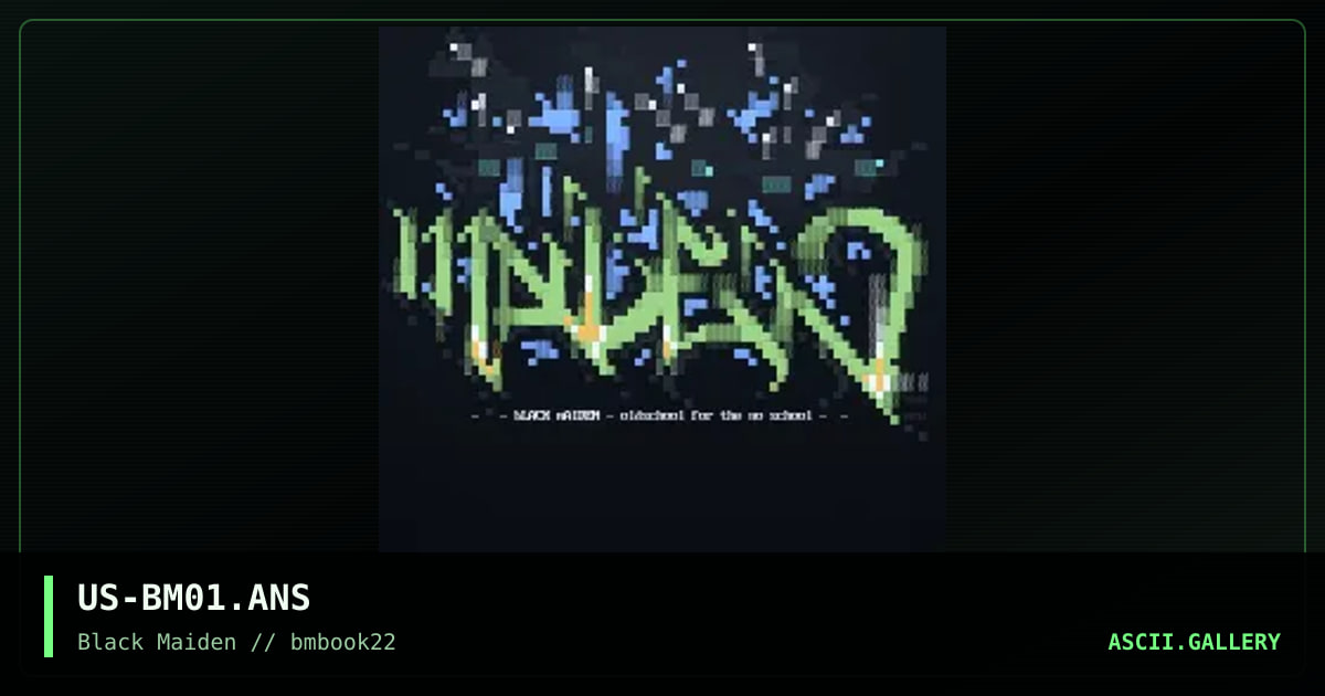 Black Maiden, by avenger, mr wrong, 2001