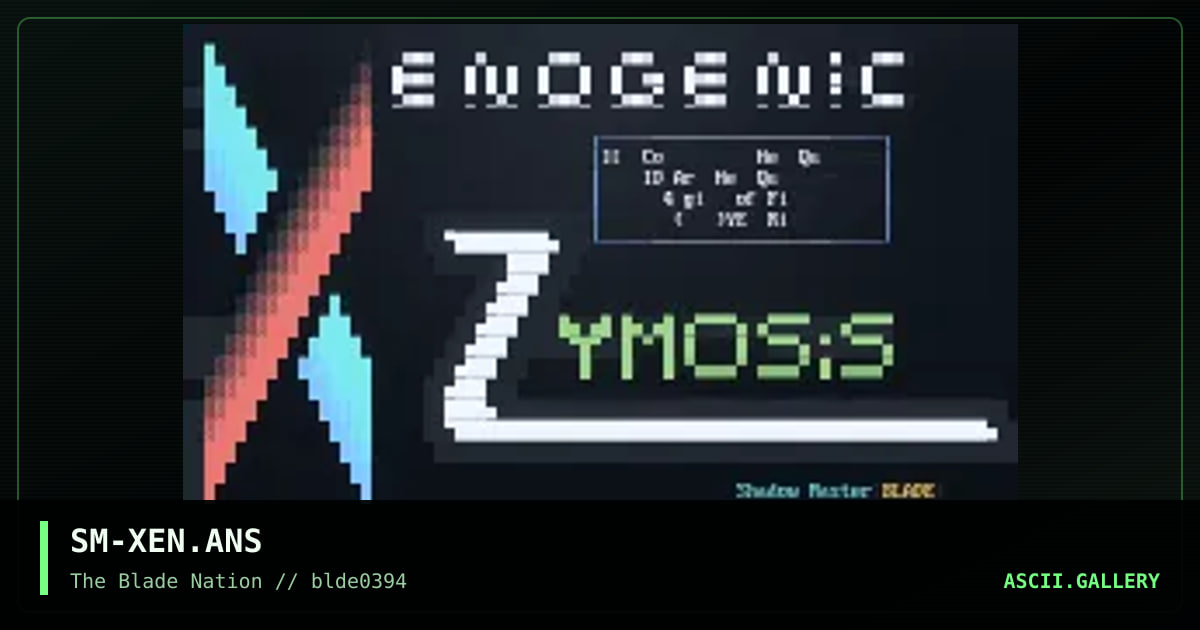 SM-XEN.ANS, by shadow master, 1994