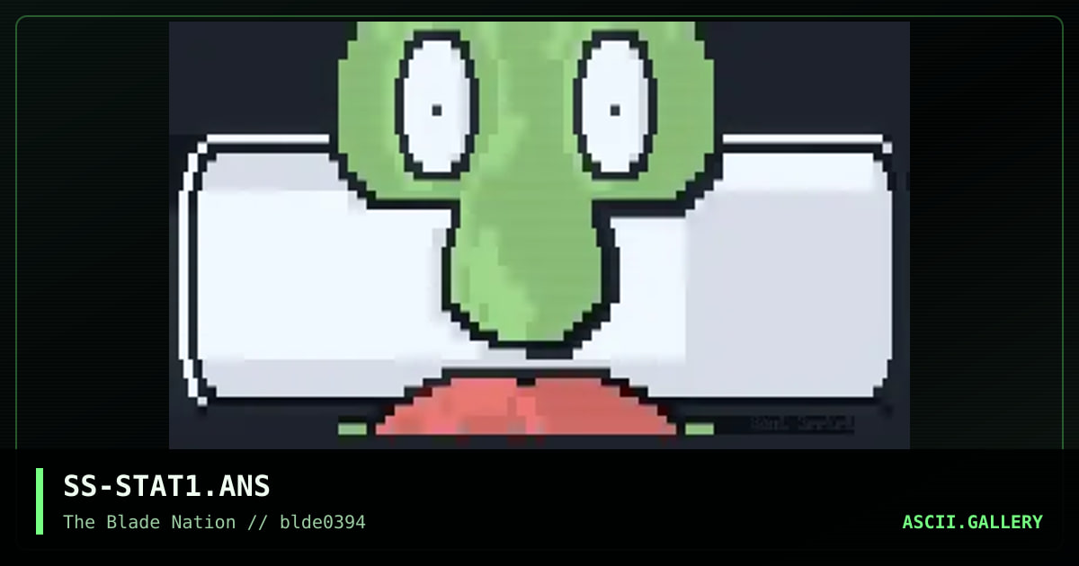 SS-STAT1.ANS, by soul seeker, 1994