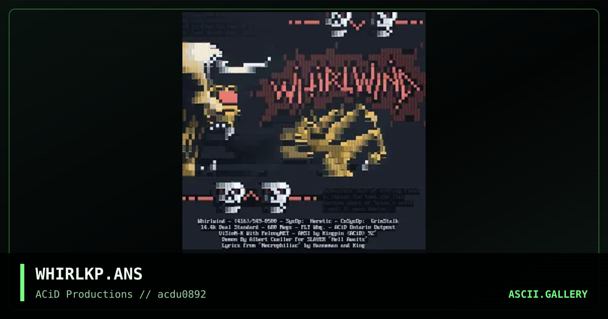 WHIRLKP.ANS, by kingpin, 1992